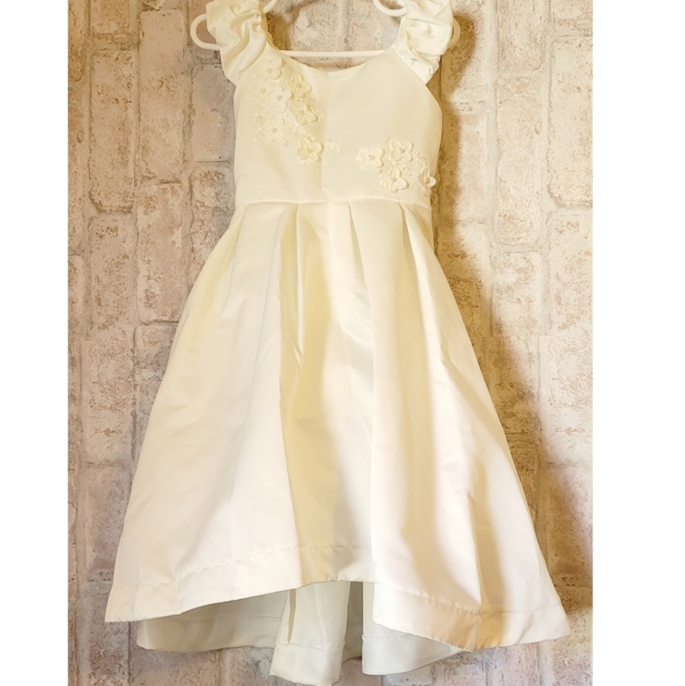 White Satin Gown dress